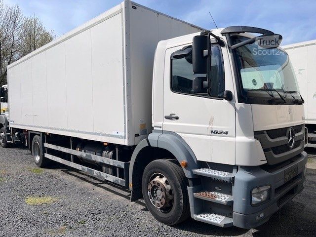 Chladírenský vůz MERCEDES-BENZ Axor 1824 Koffer 7,90 m LBW Klima 4 x vorhanden