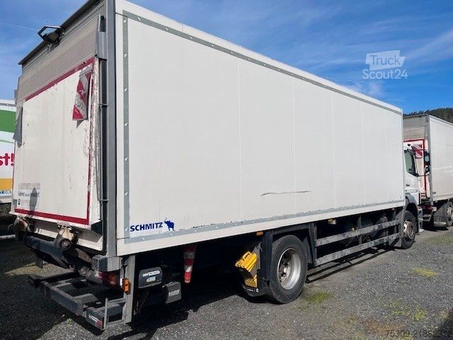 Camion refrigerato MERCEDES-BENZ Axor 1824 Koffer 7,90 m LBW Klima 4 x vorhanden