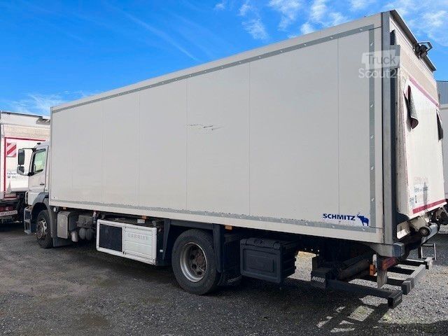 Camion refrigerato MERCEDES-BENZ Axor 1824 Koffer 7,90 m LBW Klima 4 x vorhanden