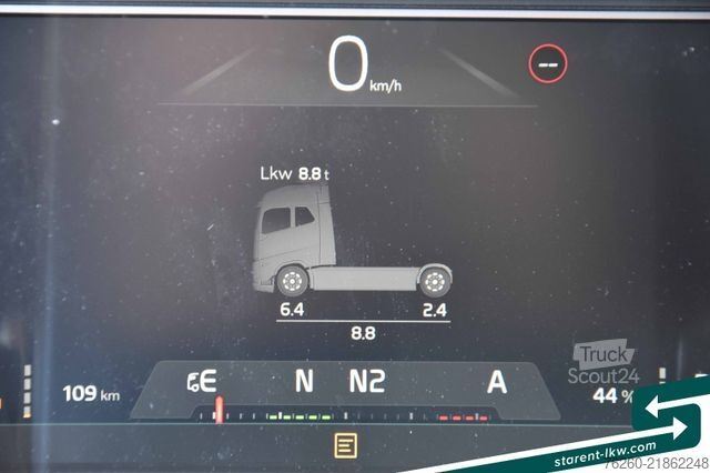Τυπική μονάδα τράκτορα VOLVO FH16 780 XXL Aero Retarder Vollluftfederung