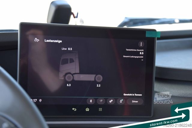Τυπική μονάδα τράκτορα VOLVO FH16 780 XXL Aero Retarder Vollluftfederung
