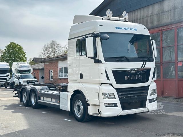 Wechselfahrgestell LKW MAN TGX 26.460 XLX BDF Multi 2 Tanks Intarder ACC