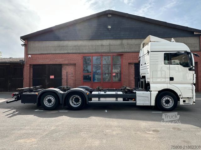 Wechselfahrgestell LKW MAN TGX 26.460 XLX BDF Multi 2 Tanks Intarder ACC