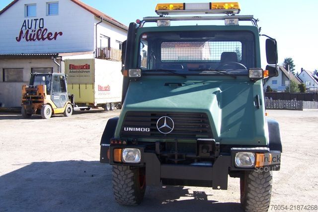Самосвал-фургон UNIMOG 408kipper**TURBO