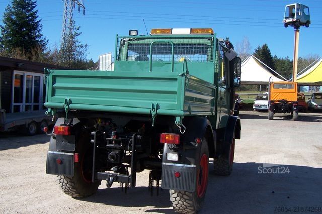 Самосвал-фургон UNIMOG 408kipper**TURBO