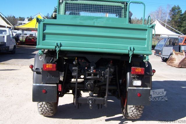 Самосвал-фургон UNIMOG 408kipper**TURBO