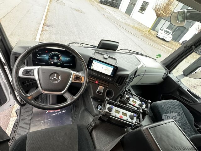 Camión con grúa KLASS 1100 RHX + plataforma Mercedes-Benz Actros 2540 Kran Klaas K1100 RHX 60m+Büh