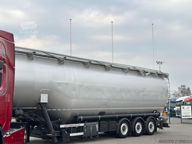Silo semitrailer Spitzer SK2789 ZOC / 2019 / 89M3 / JUMBO/ GERMAN
