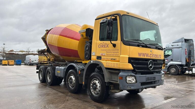 Châssis cabine Mercedes-Benz Actros 4141 (EPS / 3 PEDALES / 8X4 / LAMES / GR...