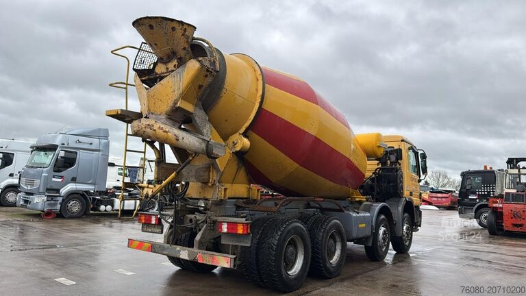 Châssis cabine Mercedes-Benz Actros 4141 (EPS / 3 PEDALES / 8X4 / LAMES / GR...