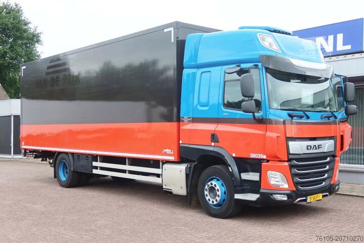 Koffer DAF CF 410 Bakwagen + Onderschuif klep