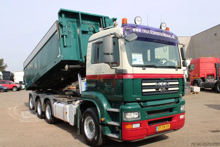 Cable system MAN TGA 35.400 8X4  + MANUAL! + NCH kipper/ bitum s...