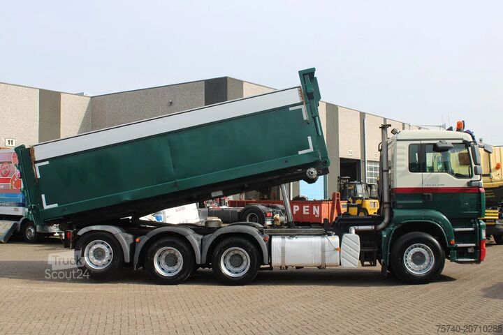 Sistema de cabos MAN TGA 35.400 8X4 + MANUAL! + NCH kipper/ bitum s...