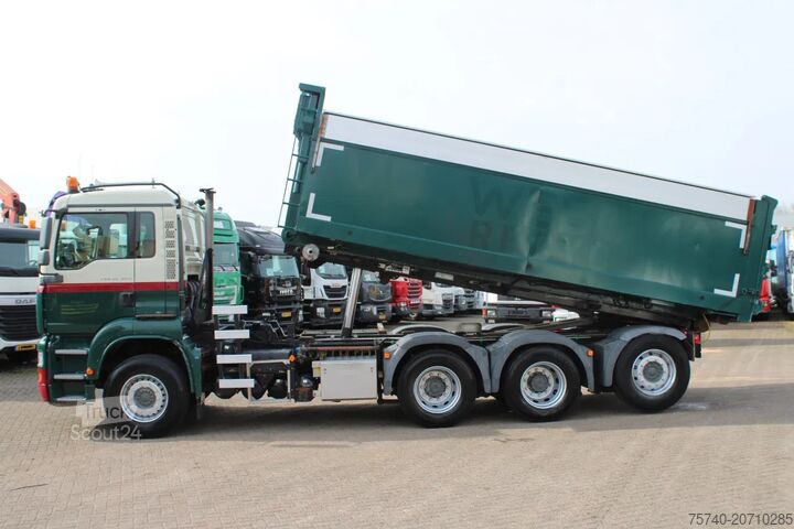 Cable system MAN TGA 35.400 8X4  + MANUAL! + NCH kipper/ bitum s...