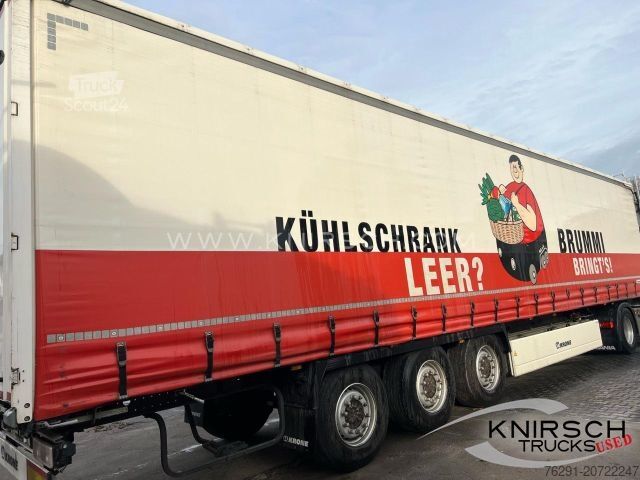 Open semitrailer with tarp KRONE Profiliner SD Code XL Plane neu
