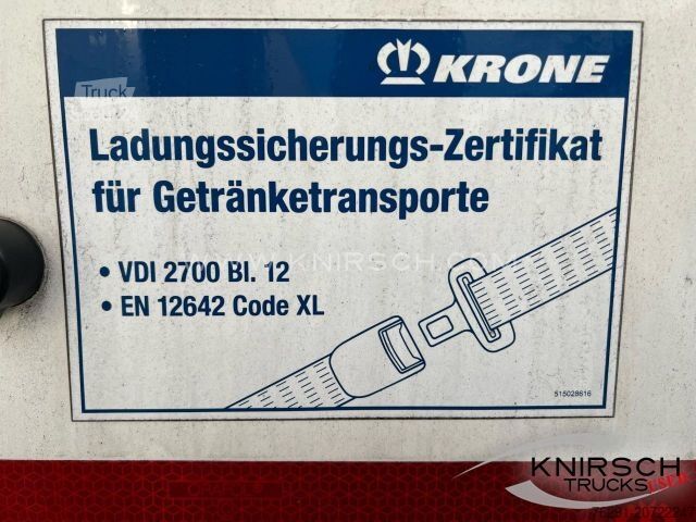 Open semitrailer with tarp KRONE Profiliner SD Code XL Plane neu