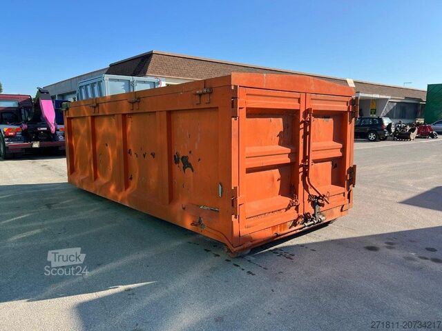 Roll-off container CONTAINER SCARRABILE USATO CON COPERCHIO