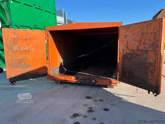 Roll-off container CONTAINER SCARRABILE USATO CON COPERCHIO
