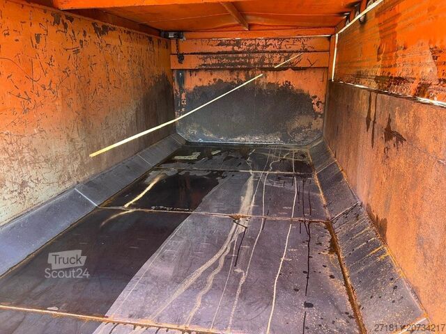 Roll-off container CONTAINER SCARRABILE USATO CON COPERCHIO