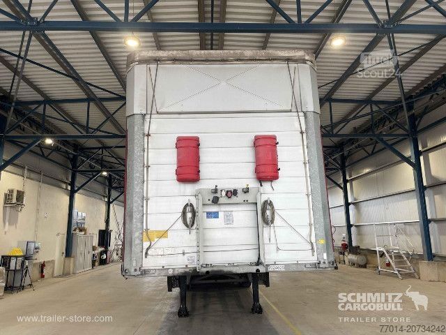 Open semitrailer with tarp Schmitz Cargobull Curtainsider Coil