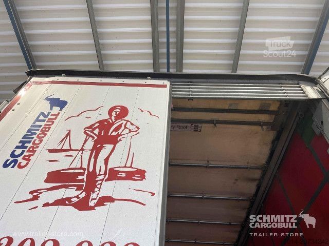 Open semitrailer with tarp Schmitz Cargobull Curtainsider Coil