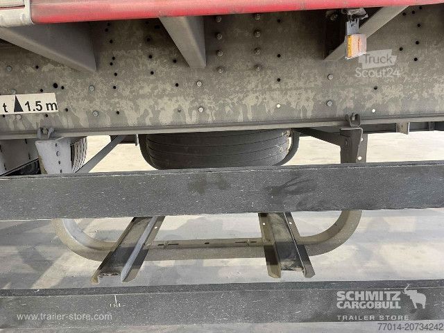 Open semitrailer with tarp Schmitz Cargobull Curtainsider Coil