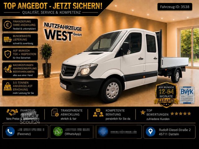 Pick-up varevogn MERCEDES-BENZ Sprinter 314/316 Maxi Pritsche=3.500mm*Garantie*