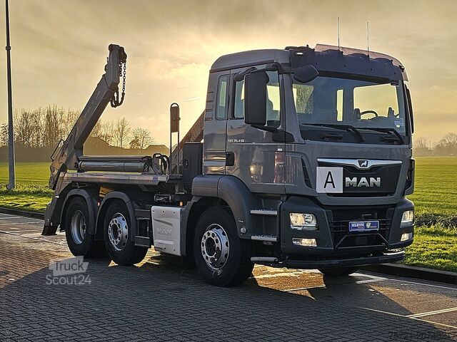 Containertransport (portaalarmsysteem) M.A.N. 26.430 TGS MEILLER