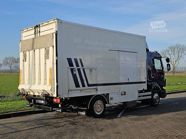 Gesloten bak VOLVO FL 240.12 TAILLIFT SIDE DOOR