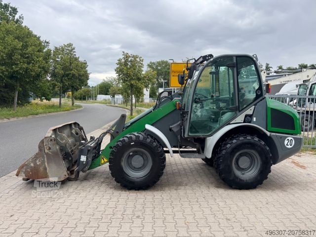Riteņu iekrāvējs KRAMER Radlader 850 / 4x4 Klappschaufel+Gabel *TOP*