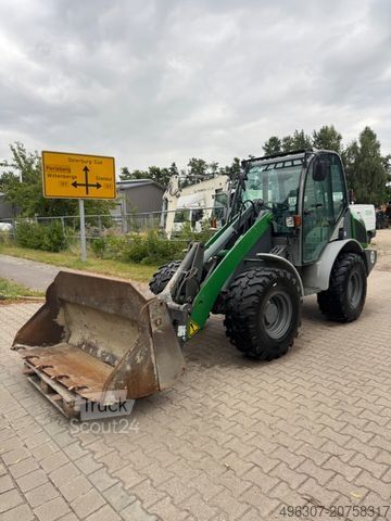 Riteņu iekrāvējs KRAMER Radlader 850 / 4x4 Klappschaufel+Gabel *TOP*
