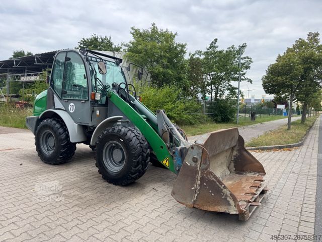 Riteņu iekrāvējs KRAMER Radlader 850 / 4x4 Klappschaufel+Gabel *TOP*