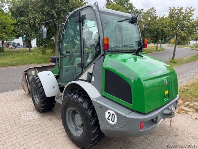 Riteņu iekrāvējs KRAMER Radlader 850 / 4x4 Klappschaufel+Gabel *TOP*