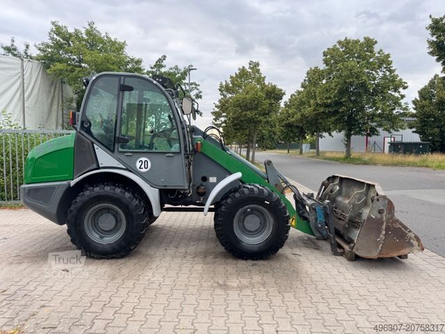 Riteņu iekrāvējs KRAMER Radlader 850 / 4x4 Klappschaufel+Gabel *TOP*