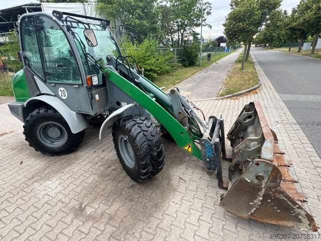 Riteņu iekrāvējs KRAMER Radlader 850 / 4x4 Klappschaufel+Gabel *TOP*