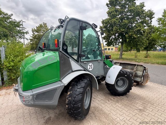 Riteņu iekrāvējs KRAMER Radlader 850 / 4x4 Klappschaufel+Gabel *TOP*