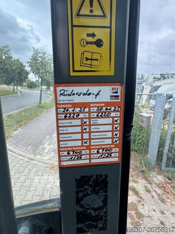 Riteņu iekrāvējs KRAMER Radlader 850 / 4x4 Klappschaufel+Gabel *TOP*