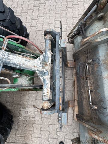 Riteņu iekrāvējs KRAMER Radlader 850 / 4x4 Klappschaufel+Gabel *TOP*