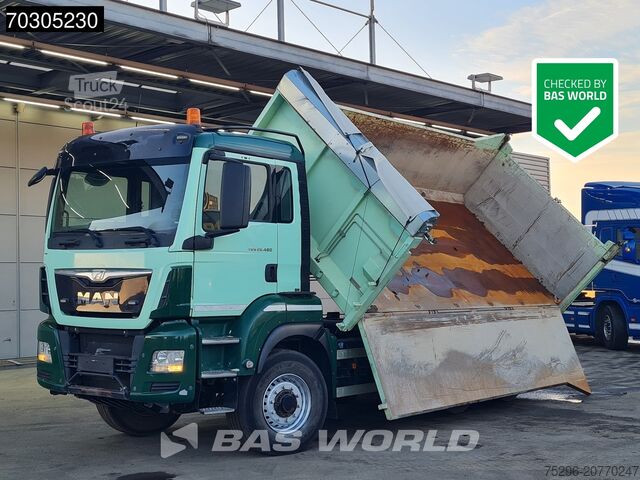 Kipper MAN TGS 26.480 6X6 13 m³ 2-way tipper Tarpaulin 6x6...