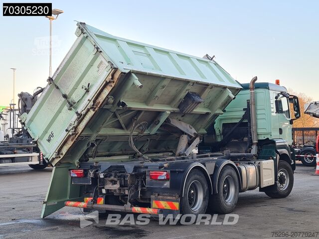 Kipper MAN TGS 26.480 6X6 13 m³ 2-way tipper Tarpaulin 6x6...