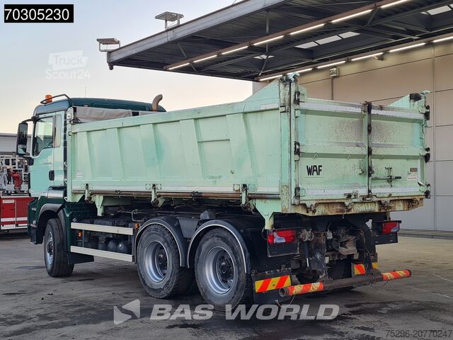 Kipper MAN TGS 26.480 6X6 13 m³ 2-way tipper Tarpaulin 6x6...