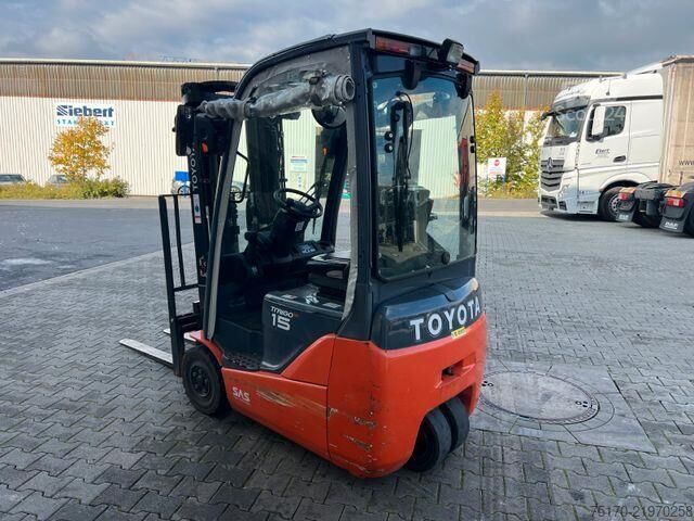 Gaffeltruck Toyota 8FBET15 / Triplex: 4.30m / nur 1.187h! / SS
