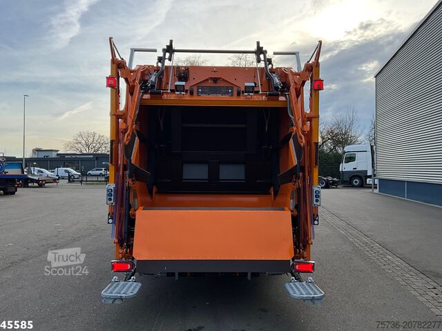 مركبة جمع النفايات DAF FAG XD 340 Euro 6 Geesink 20m³ Welvaarts weighi...