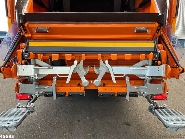 مركبة جمع النفايات DAF FAG XD 340 Euro 6 Geesink 20m³ Welvaarts weighi...