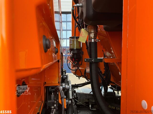 مركبة جمع النفايات DAF FAG XD 340 Euro 6 Geesink 20m³ Welvaarts weighi...