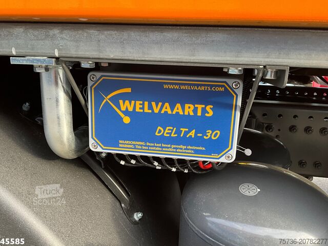 مركبة جمع النفايات DAF FAG XD 340 Euro 6 Geesink 20m³ Welvaarts weighi...