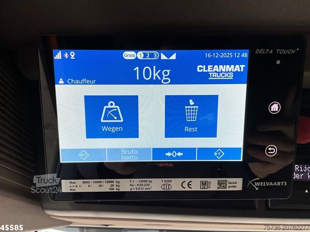 Vozidlo pro svoz odpadu DAF FAG XD 340 Euro 6 Geesink 20m³ Welvaarts weighi...