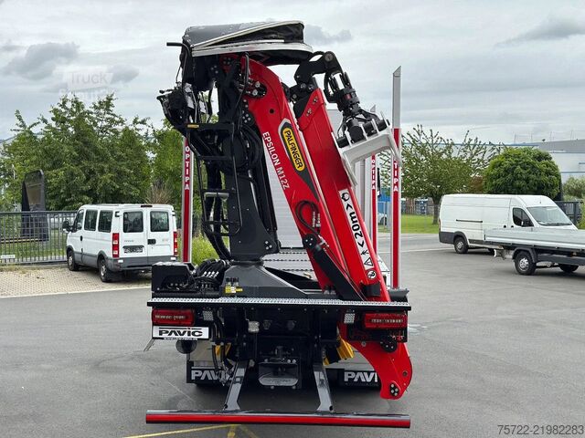Transportator de lemn MAN TGS 33.520 6x6 BL Kurzholz Plattform Epsilon Kran