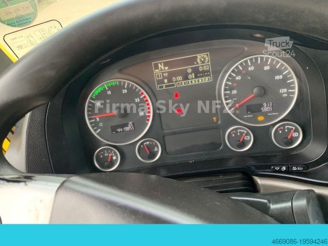 Camion benne à bras amovible MAN 26.480 Euro 5 Schaltgetriebe 6x6  Hydrodrive