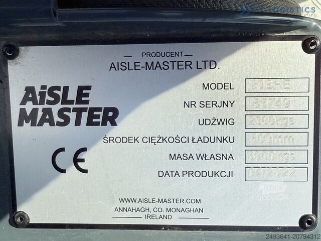 Siaurų praėjimų krautuvas Combilift AISLE MASTER TRIPLEX 8500 FREE LIFT TOP1